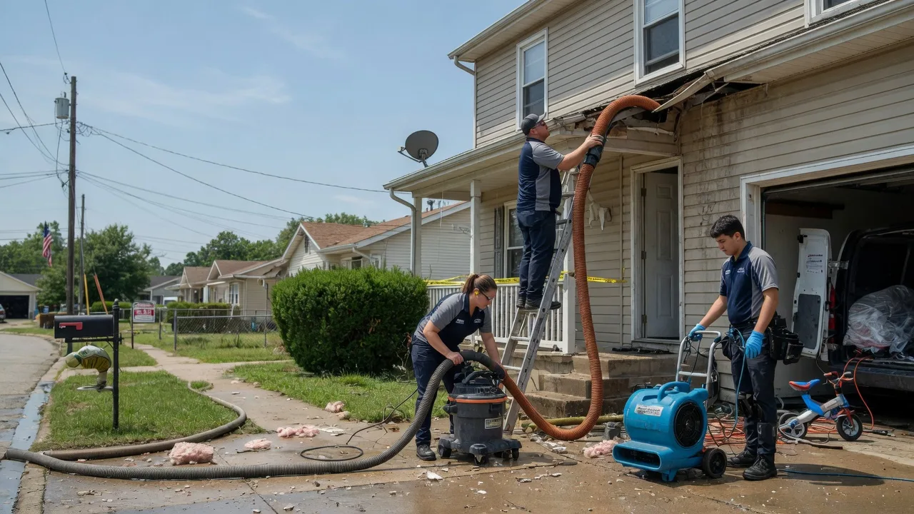 Water Damage Restoration in Hellertown, PA near me